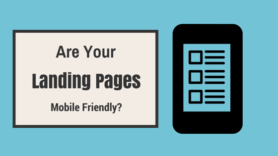 Mobile Friendly Landing Page Blog Graphic